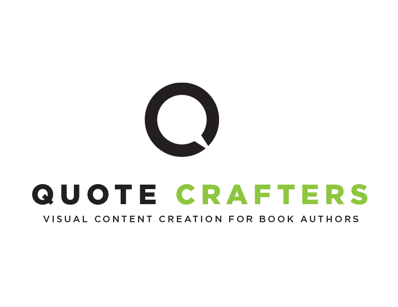 Quote Crafters Logo_visual content creator for book authors